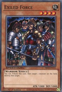 Exiled Force [SBCB-EN151] Common | The CG Realm