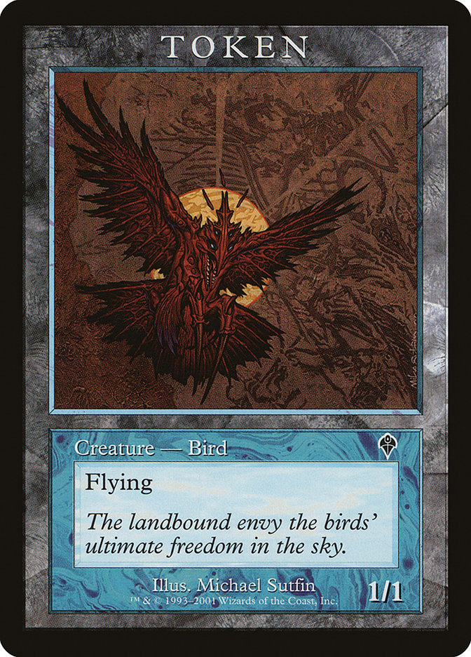 Bird Token [Magic Player Rewards 2001] | The CG Realm
