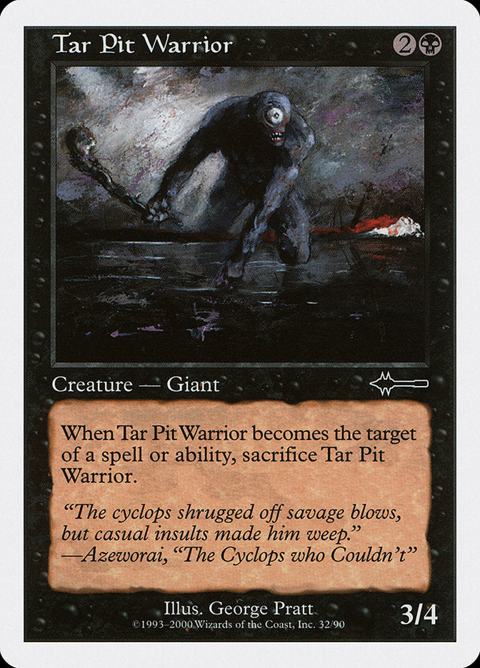 Tar Pit Warrior [Beatdown] | The CG Realm