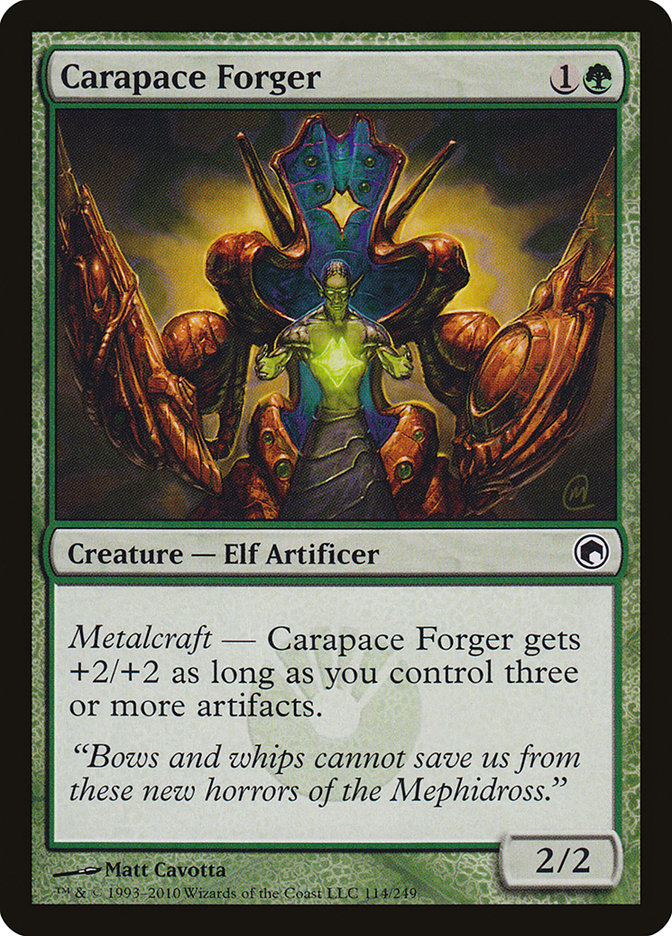 Carapace Forger [Scars of Mirrodin] | The CG Realm