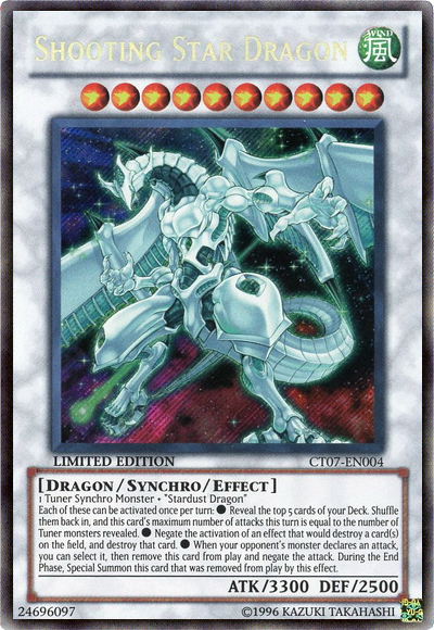 Shooting Star Dragon [CT07-EN004] Secret Rare | The CG Realm