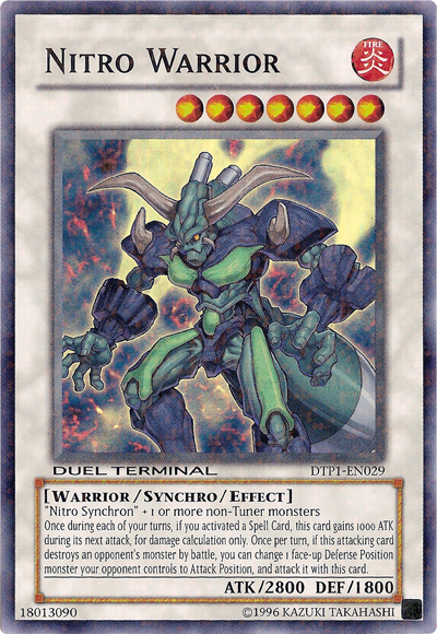 Nitro Warrior [DTP1-EN029] Super Rare | The CG Realm