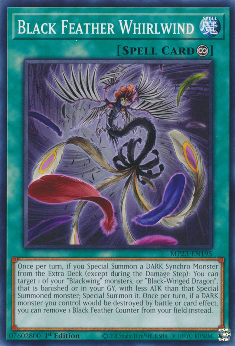 Black Feather Whirlwind [MP23-EN195] Common | The CG Realm