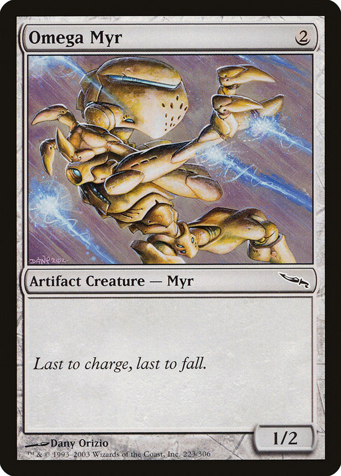 Omega Myr [Mirrodin] | The CG Realm