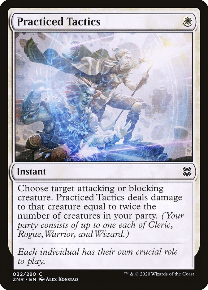 Practiced Tactics [Zendikar Rising] | The CG Realm