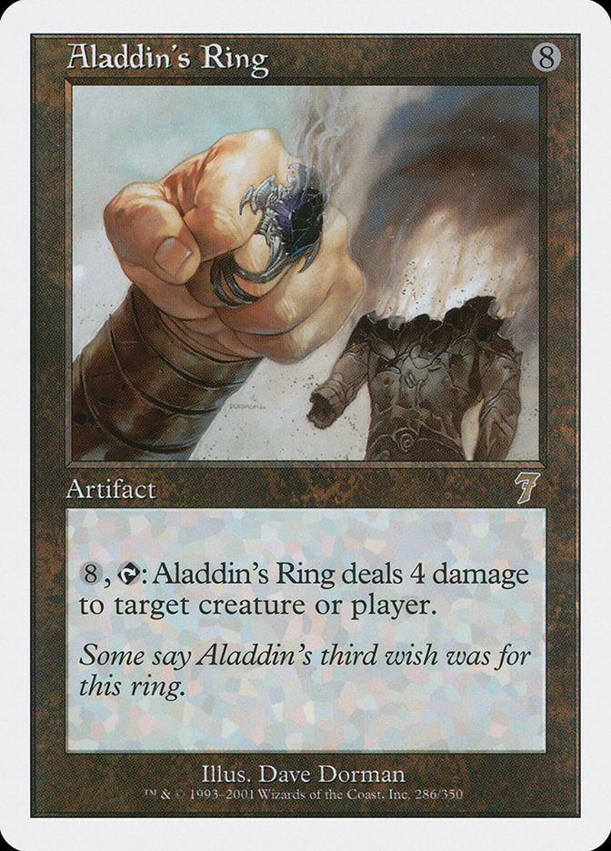 Aladdin's Ring [Seventh Edition] | The CG Realm