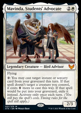 Mavinda, Students' Advocate [Strixhaven: School of Mages] | The CG Realm