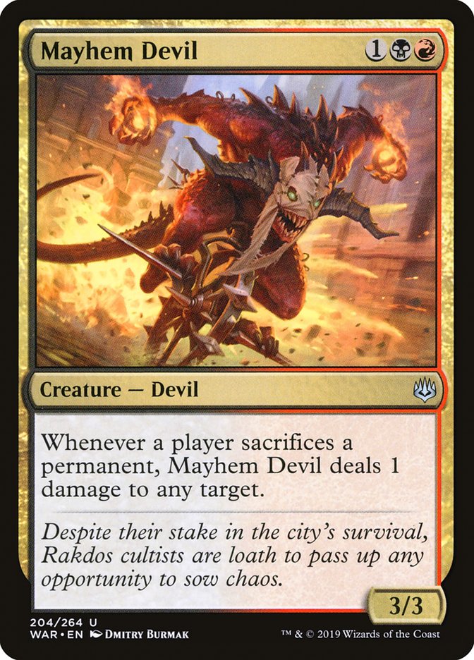 Mayhem Devil [War of the Spark] | The CG Realm