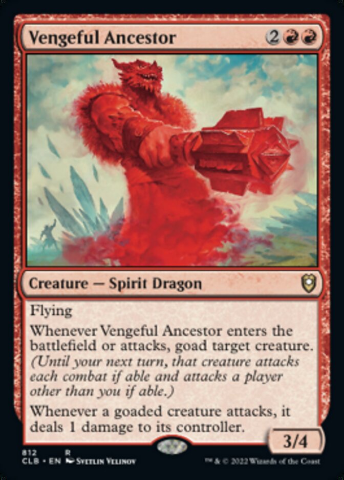 Vengeful Ancestor [Commander Legends: Battle for Baldur's Gate] | The CG Realm