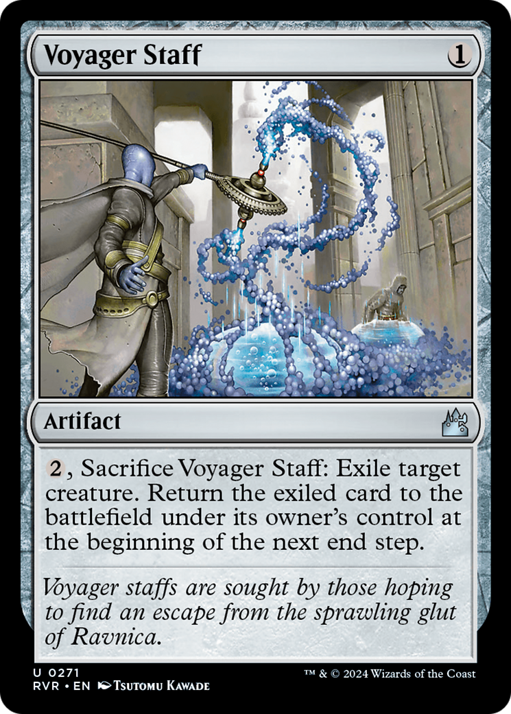 Voyager Staff [Ravnica Remastered] | The CG Realm