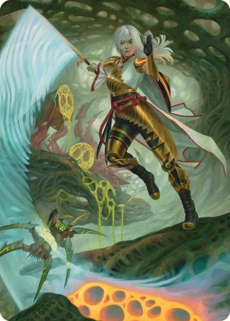 The Eternal Wanderer Art Card [Phyrexia: All Will Be One Art Series] | The CG Realm