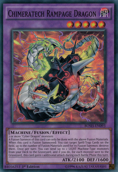 Chimeratech Rampage Dragon [BOSH-EN093] Super Rare | The CG Realm