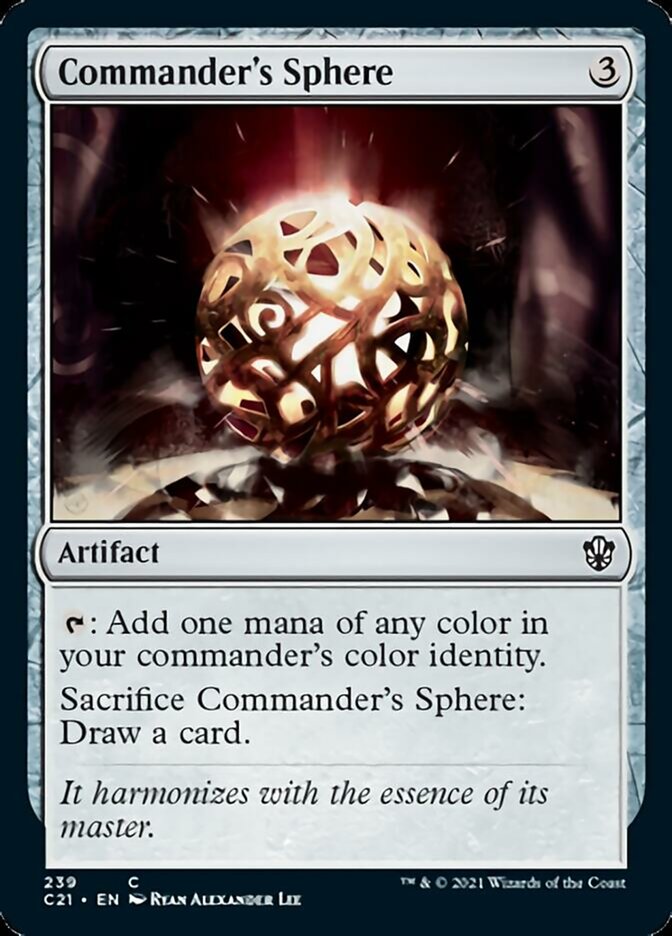 Commander's Sphere [Commander 2021] | The CG Realm