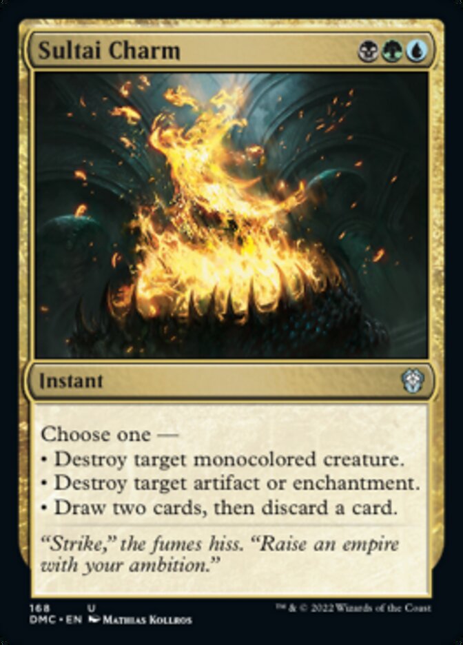 Sultai Charm [Dominaria United Commander] | The CG Realm