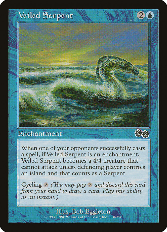 Veiled Serpent [Urza's Saga] | The CG Realm