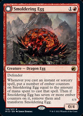 Smoldering Egg // Ashmouth Dragon [Innistrad: Midnight Hunt] | The CG Realm