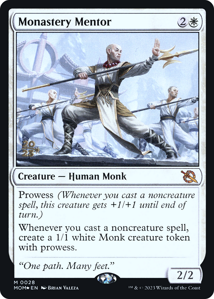 Monastery Mentor [March of the Machine Prerelease Promos] | The CG Realm
