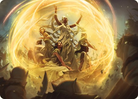 Heroic Intervention Art Card [The Lord of the Rings: Tales of Middle-earth Art Series] | The CG Realm