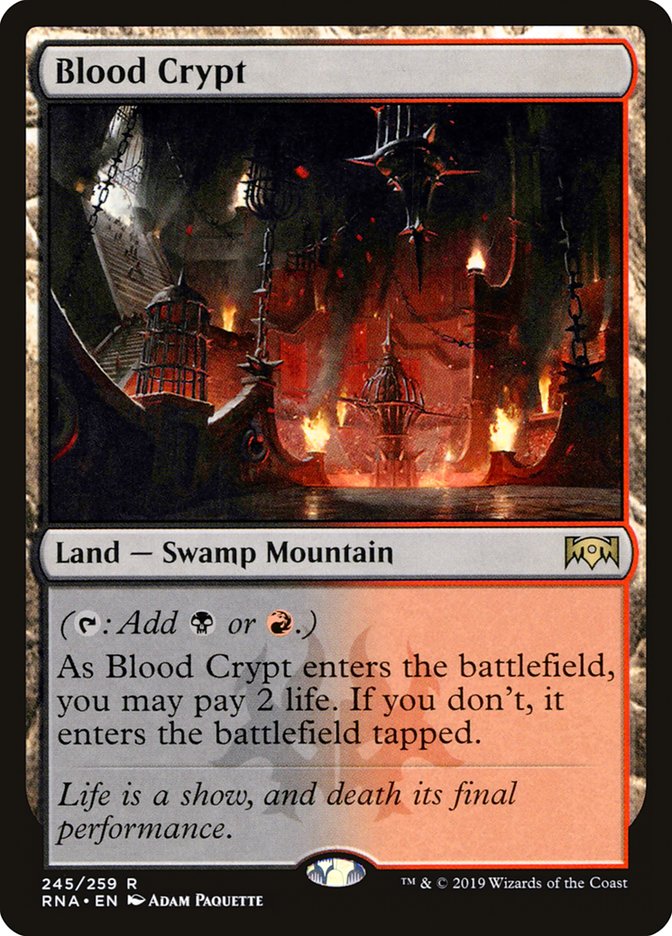 Blood Crypt [Ravnica Allegiance] | The CG Realm