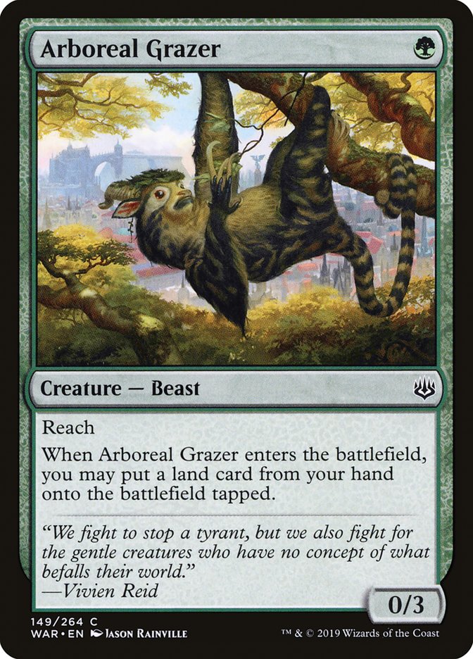 Arboreal Grazer [War of the Spark] | The CG Realm
