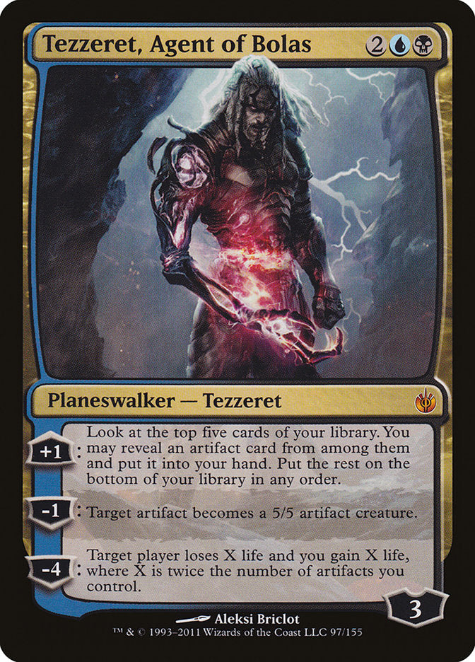 Tezzeret, Agent of Bolas [Mirrodin Besieged] | The CG Realm