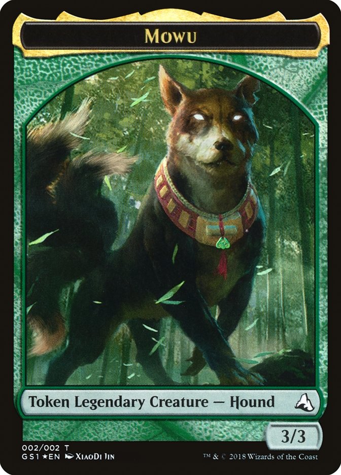 Mowu Token (GS1-001) - Global Series Jiang Yanggu & Mu Yanling Foil
