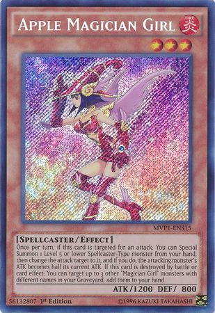 Apple Magician Girl [MVP1-ENS15] Secret Rare | The CG Realm