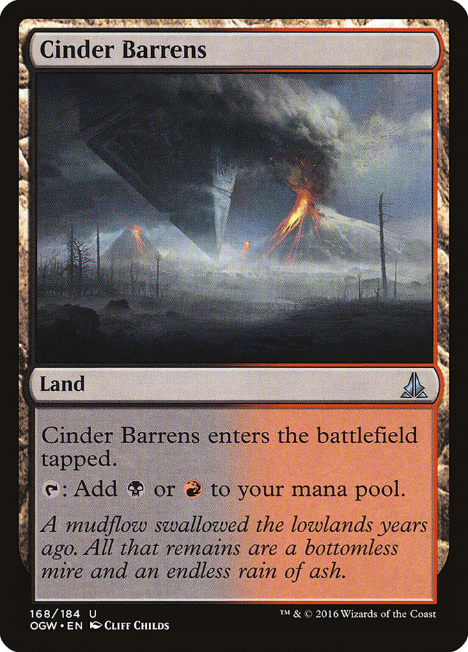 Cinder Barrens [Oath of the Gatewatch] | The CG Realm