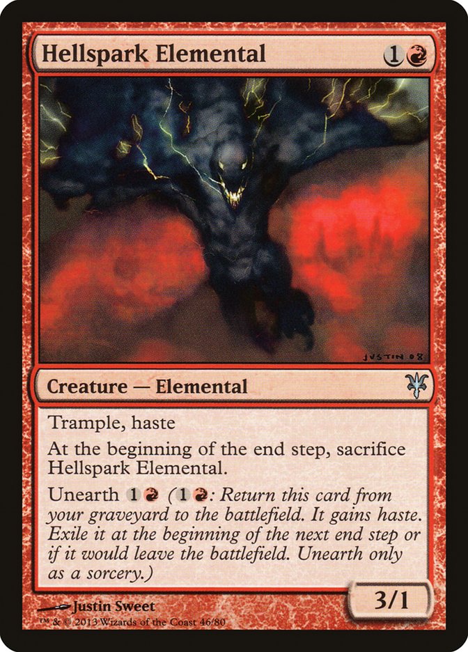 Hellspark Elemental (DDK-046) - Duel Decks: Sorin vs. Tibalt