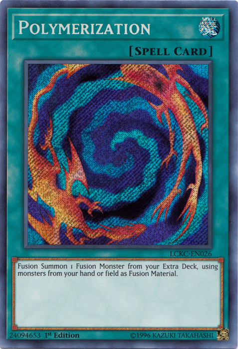 Polymerization [LCKC-EN026] Secret Rare | The CG Realm