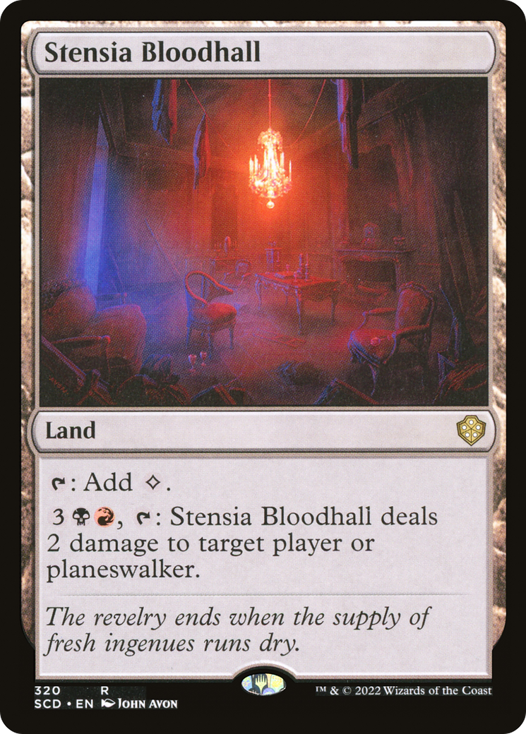 Stensia Bloodhall [Starter Commander Decks] | The CG Realm