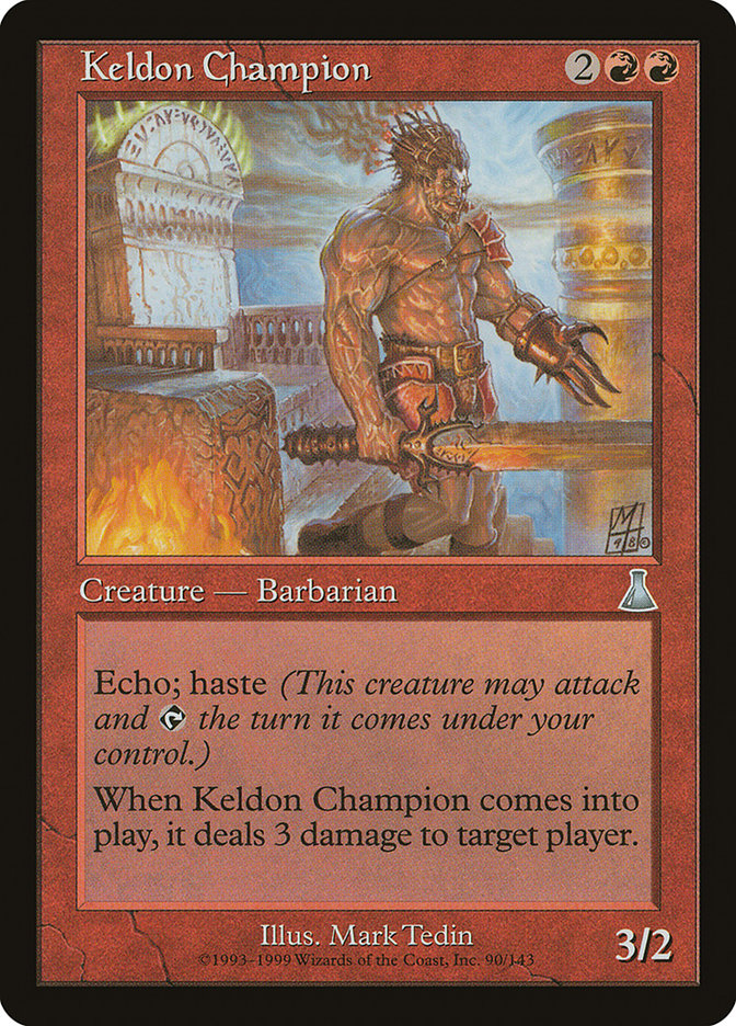 Keldon Champion [Urza's Destiny] | The CG Realm