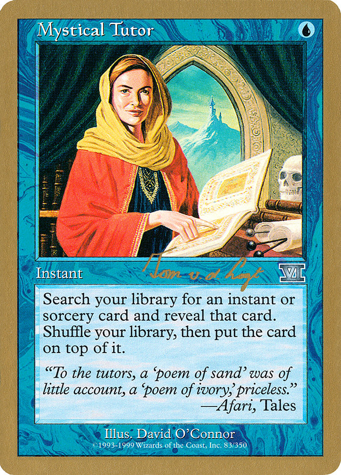 Mystical Tutor (Tom van de Logt) [World Championship Decks 2000] | The CG Realm