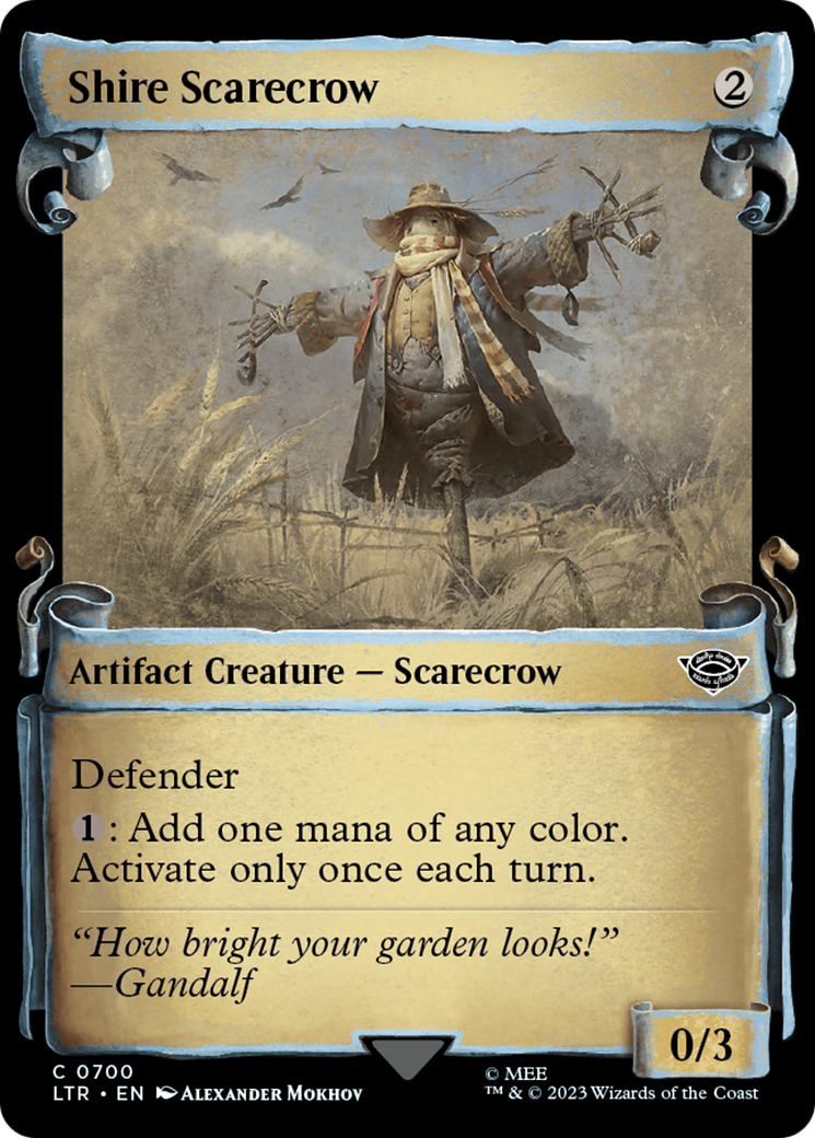 Shire Scarecrow [The Lord of the Rings: Tales of Middle-Earth Showcase Scrolls] | The CG Realm