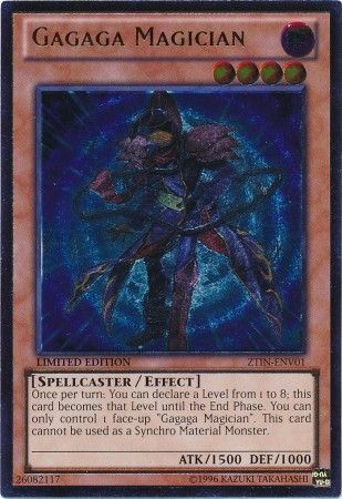 Gagaga Magician [ZTIN-ENV01] Ultimate Rare | The CG Realm