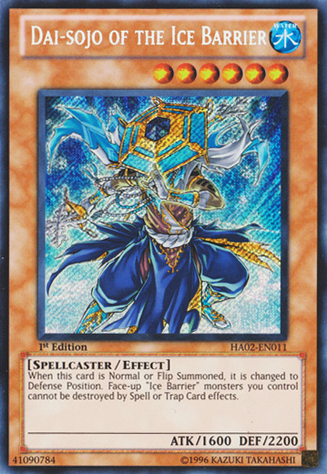 Dai-sojo of the Ice Barrier [HA02-EN011] Secret Rare | The CG Realm