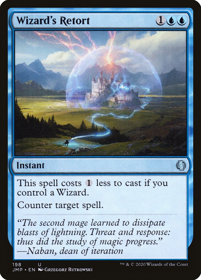 Wizard's Retort [Jumpstart] | The CG Realm