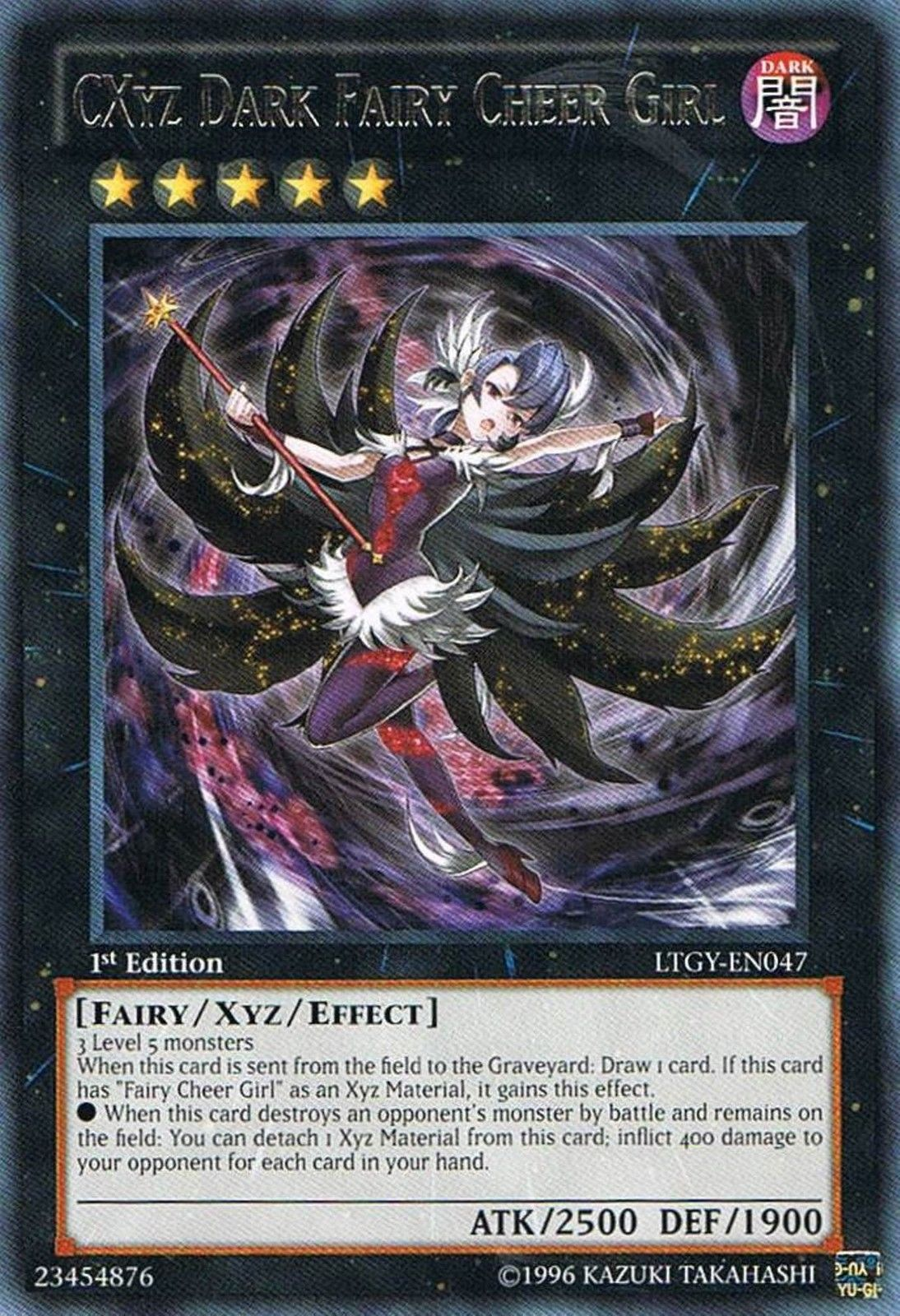 CXyz Dark Fairy Cheer Girl [LTGY-EN047] Rare | The CG Realm