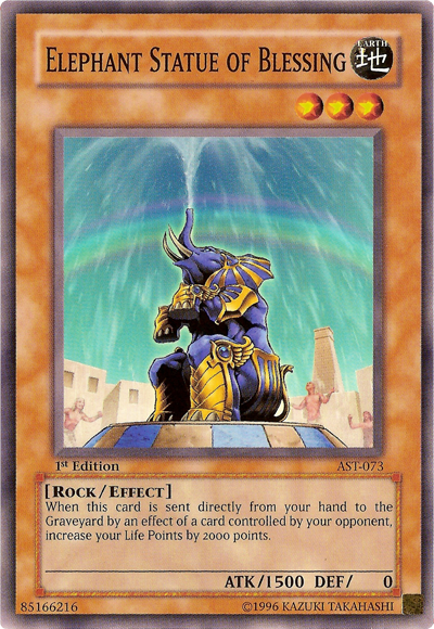 Elephant Statue of Blessing [AST-073] Common | The CG Realm