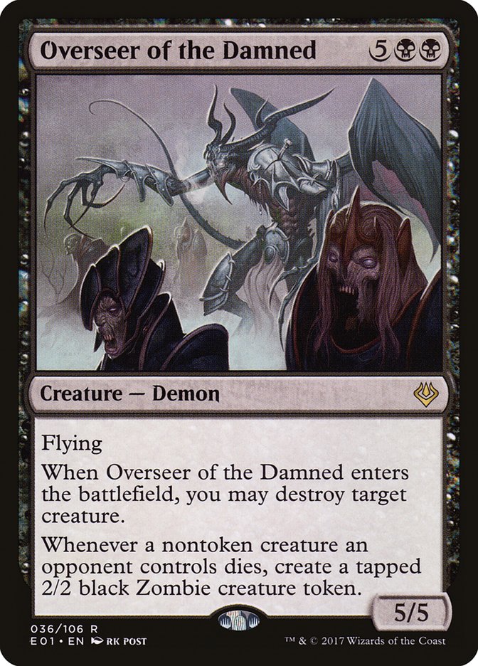 Overseer of the Damned [Archenemy: Nicol Bolas] | The CG Realm