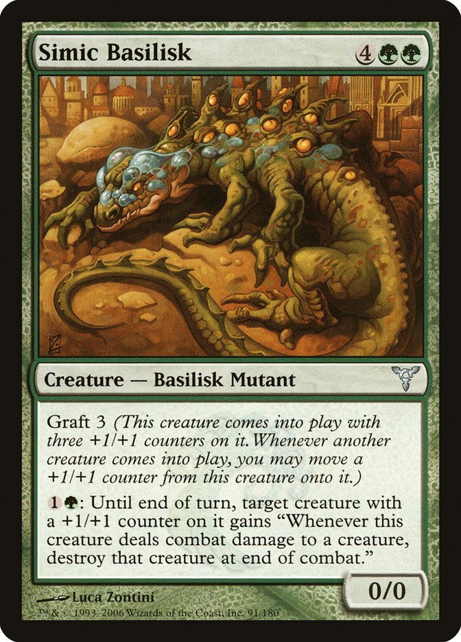 Simic Basilisk [Dissension] | The CG Realm