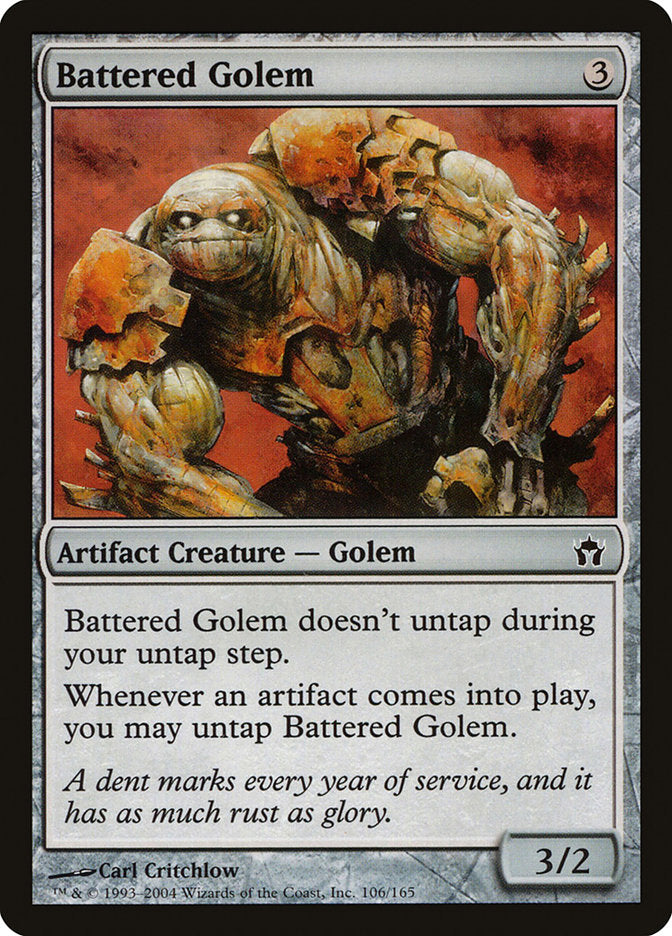 Battered Golem [Fifth Dawn] | The CG Realm