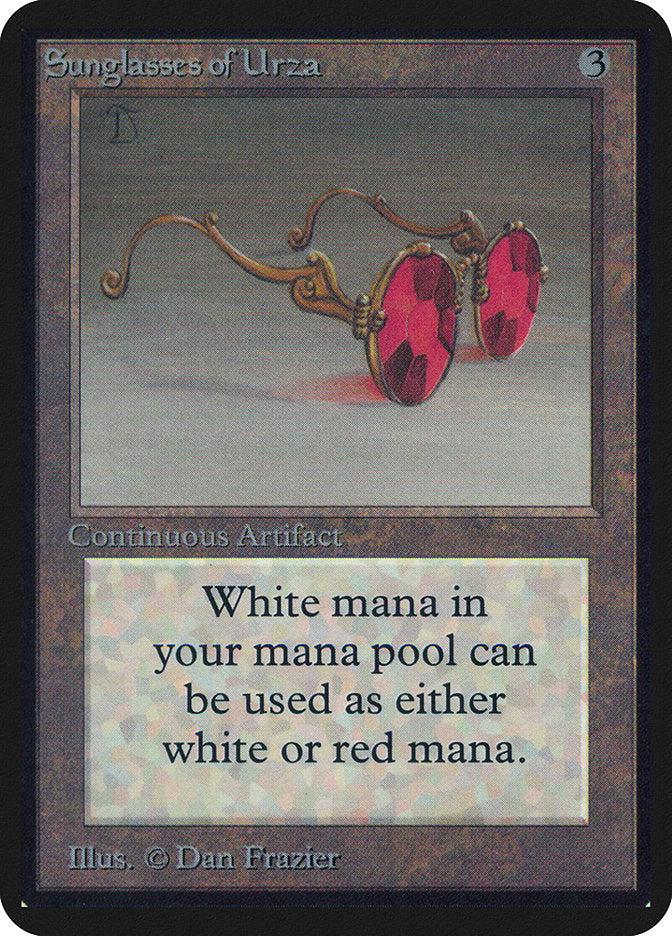 Sunglasses of Urza [Alpha Edition] | The CG Realm