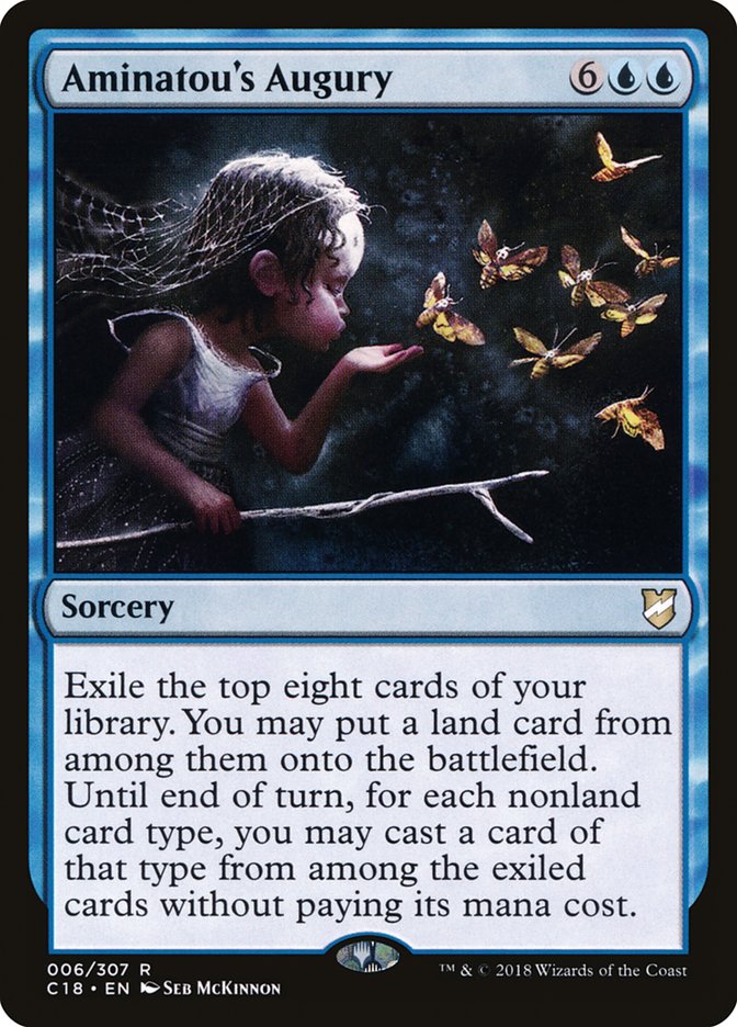 Aminatou's Augury [Commander 2018] | The CG Realm