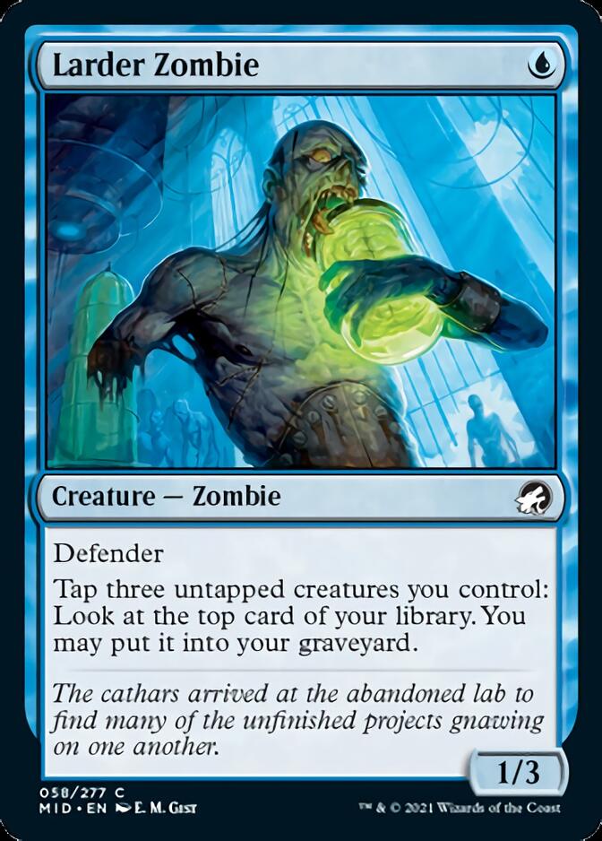 Larder Zombie [Innistrad: Midnight Hunt] | The CG Realm