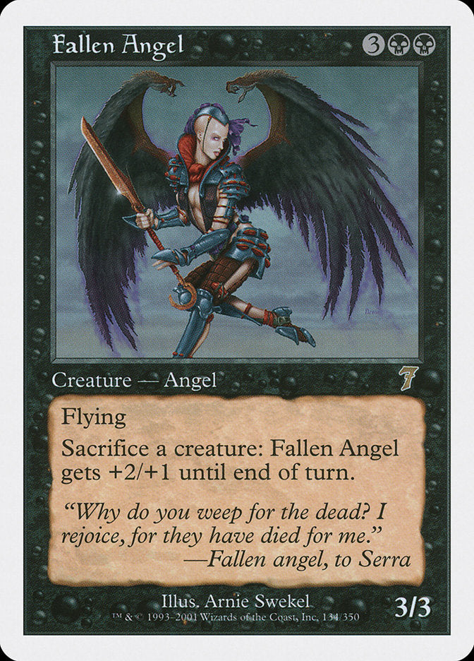 Fallen Angel [Seventh Edition] | The CG Realm