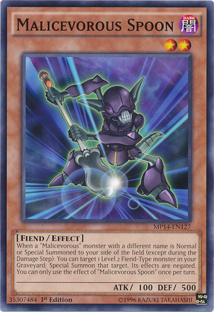 Malicevorous Spoon [MP14-EN127] Common | The CG Realm