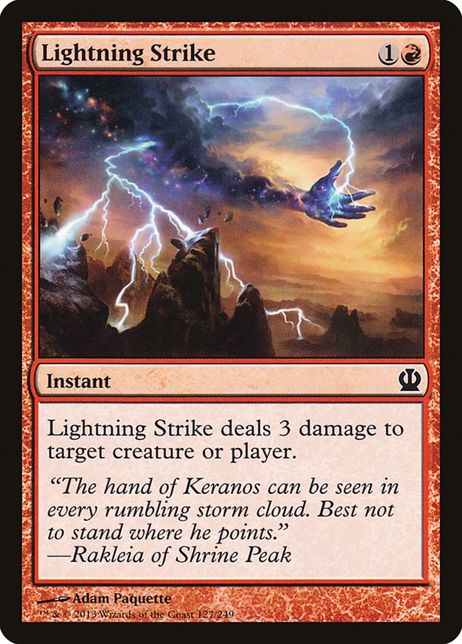 Lightning Strike [Theros] | The CG Realm