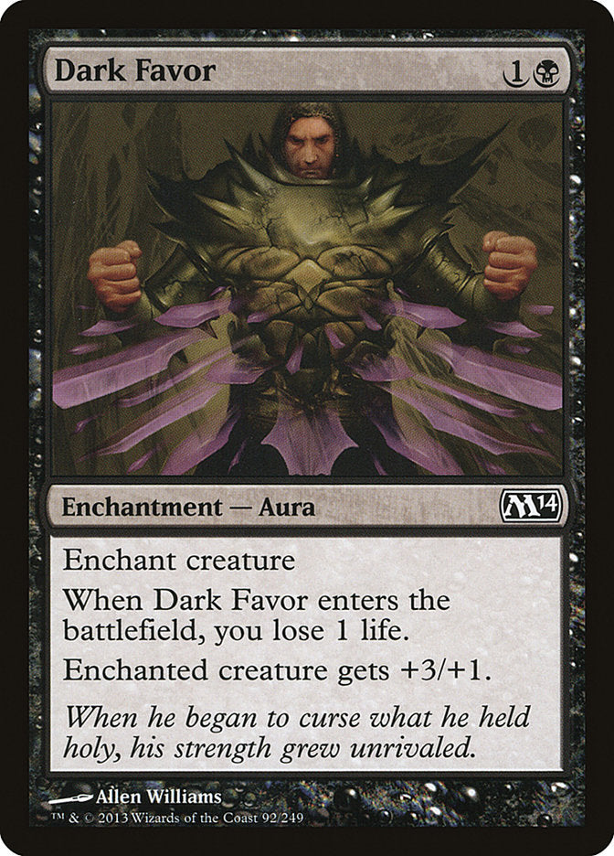 Dark Favor [Magic 2014] | The CG Realm