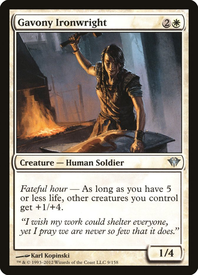 Gavony Ironwright [Dark Ascension] | The CG Realm